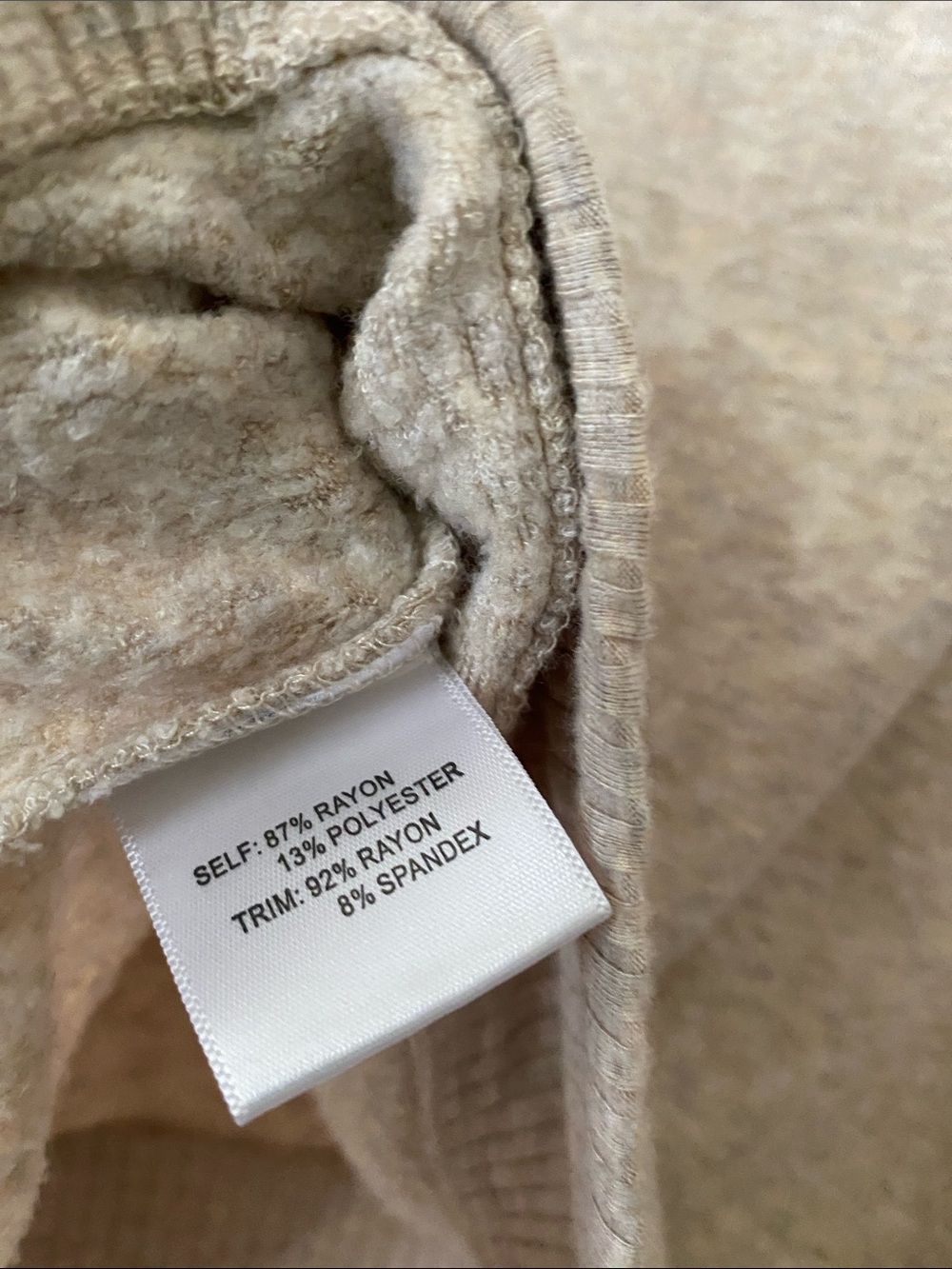 Jane and Delancey Light Cream Crewneck Pullover Soft Cozy Knit Sweater - Picture 10 of 10